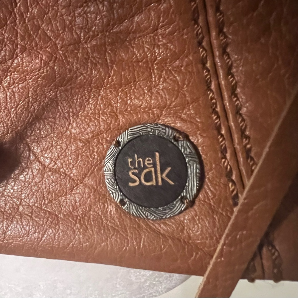 The Sak Avalon Fringed Convertible Backpack Handbag, Sierra Brown nwt - Picture 7 of 14